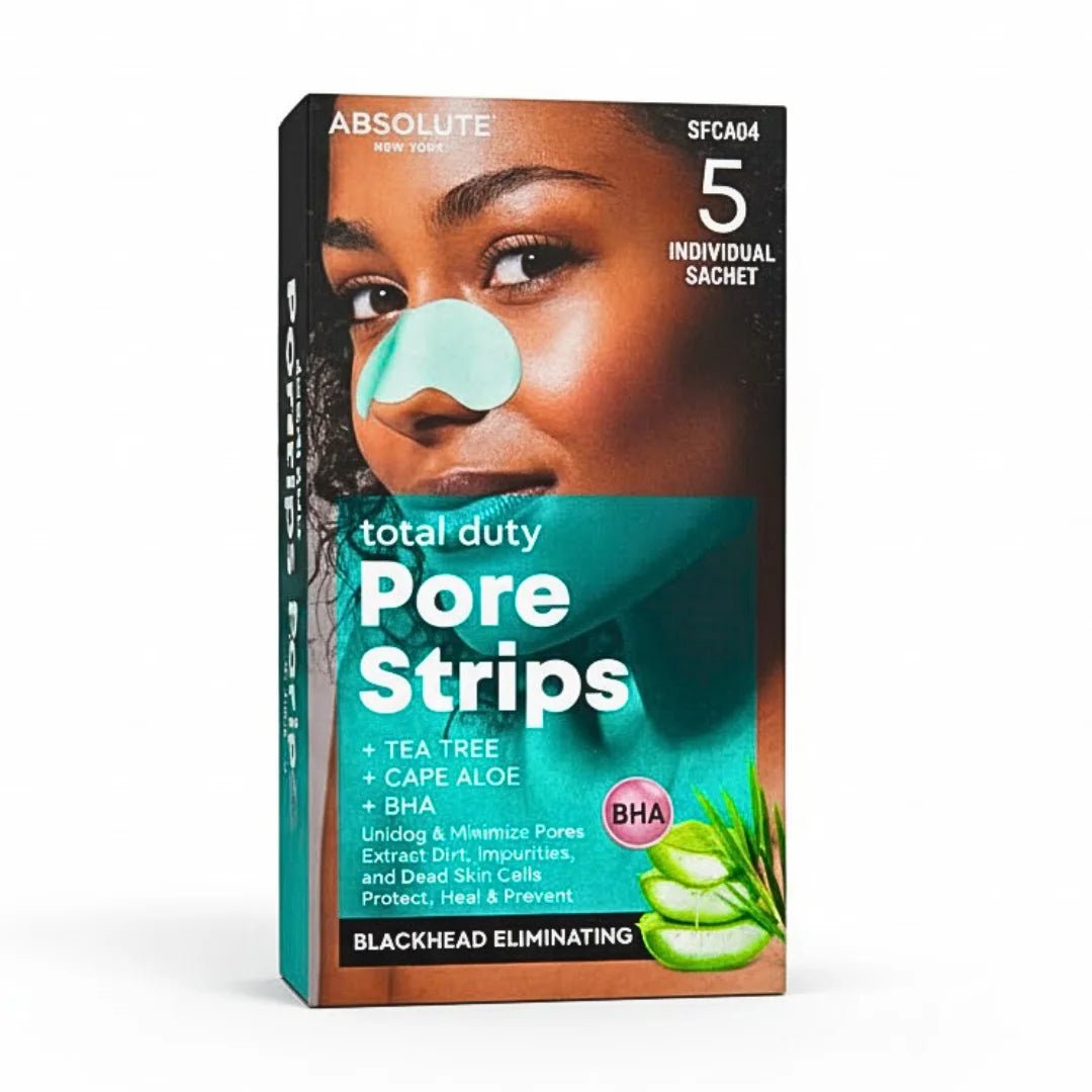 ABSOLUTE NEW YORK TOTAL DUTY PORE STRIPS (5sheet) - ABSNY | BeautyForYou.ma