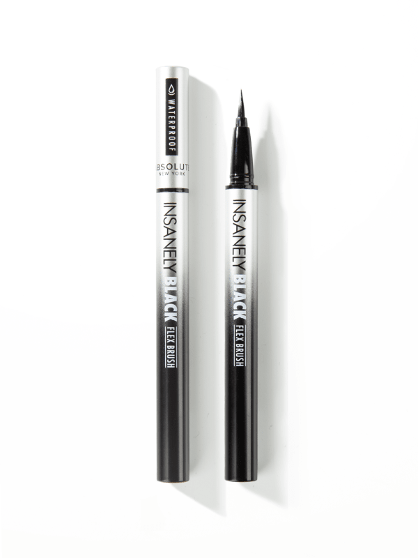 ABSOLUTE NEWYORK BLACK FLEX BRUSH LIQUID EYELINER - ABSNY | BeautyForYou.ma