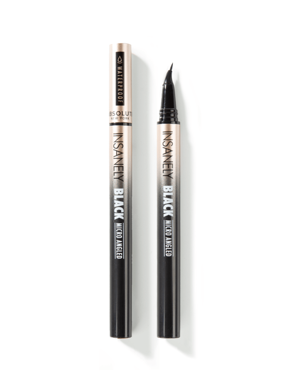 ABSOLUTE NEWYORK BLACK MICRO ANGLED LIQUID EYELINER - ABSNY | BeautyForYou.ma
