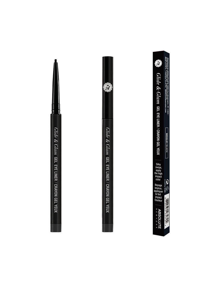 ABSOLUTE NEWYORK GLIDE & GLAM EYELINER BLACK - ABSNY | BeautyForYou.ma