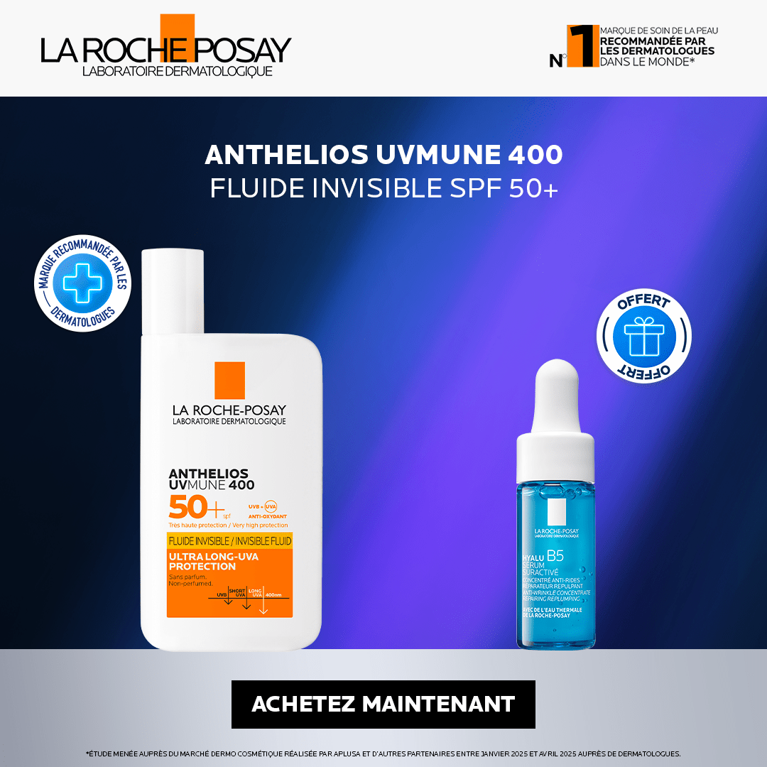 ANTHELIOS FLUIDE INVISIBLE = HYALU B5 10ML - La Roche - Posay | BeautyForYou.ma