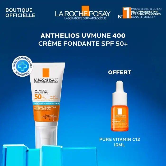 ANTHELIOS FONDANTE INVISIBLE = VIT C12 10ML - La Roche-Posay | BeautyForYou.ma
