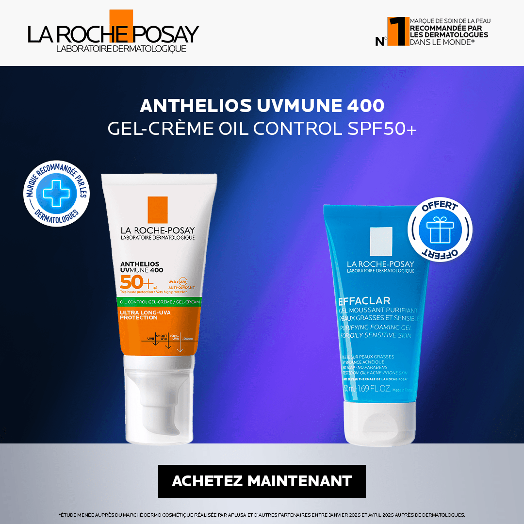 ANTHELIOS OIL CONTROL = GEL EFFACLAR 50ML - La Roche - Posay | BeautyForYou.ma