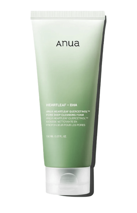 ANUA Heartleaf Quercetinol Pore Deep Cleansing Foam mousse - ANUA | BeautyForYou.ma