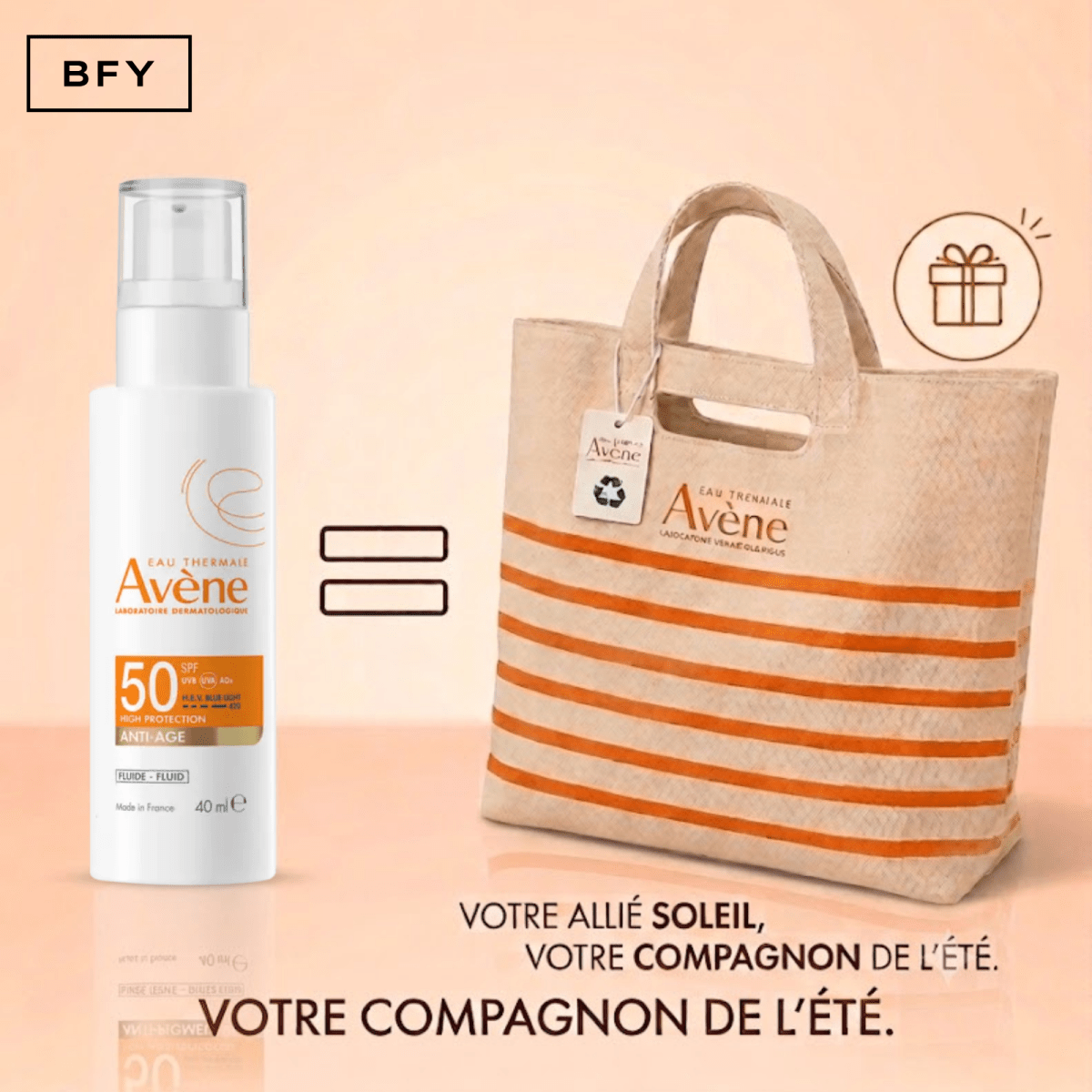 Avène Fluide Anti-Âge SPF50 – Protection Solaire & Correction Rides - Avène | BeautyForYou.ma