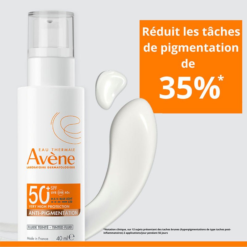 Avène Fluide Anti - Pigmentation SPF50+ – Protection & Correction des Taches - Avène | BeautyForYou.ma