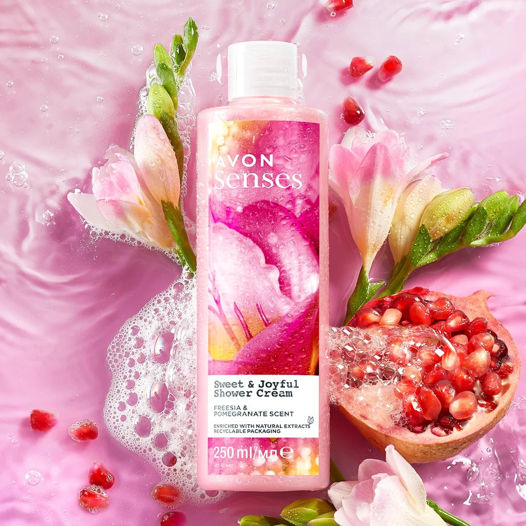 AVON SENSES SWEET JOY SHOWER CREME 250ML - Avon | BeautyForYou.ma