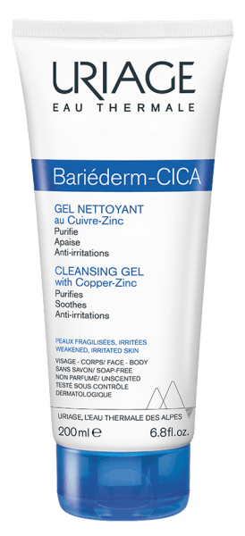 BARIEDERM CICA GEL NETTOYANT 200 ML - 7090011