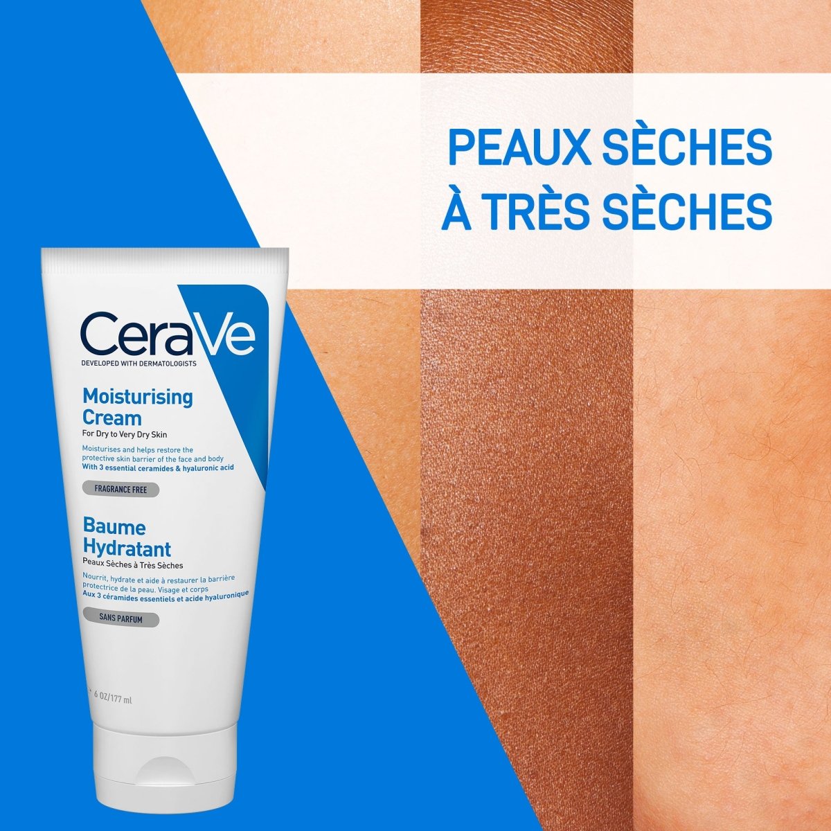 Baume hydratant 177 ml - Cerave | BeautyForYou.ma