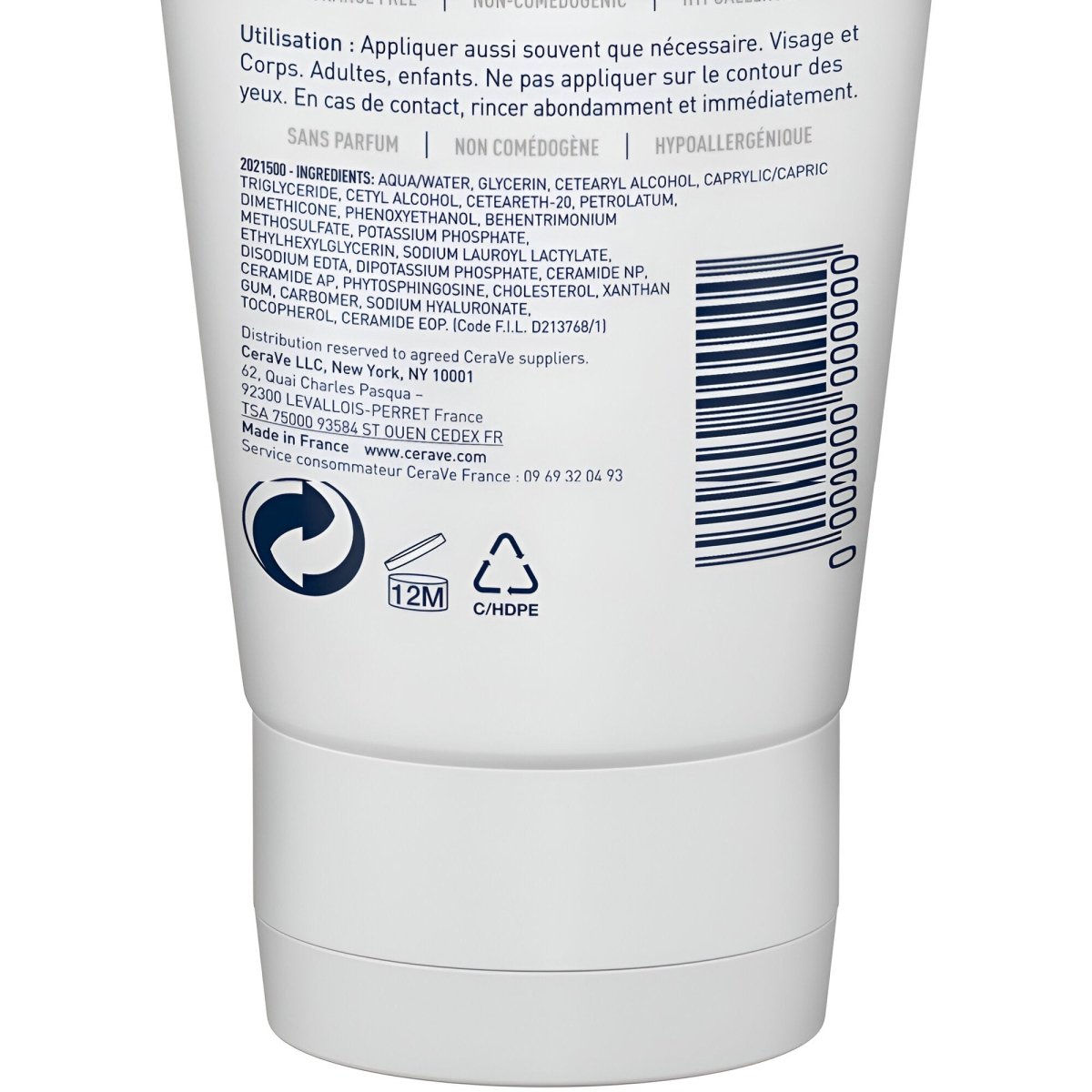 Baume hydratant 177 ml - Cerave | BeautyForYou.ma