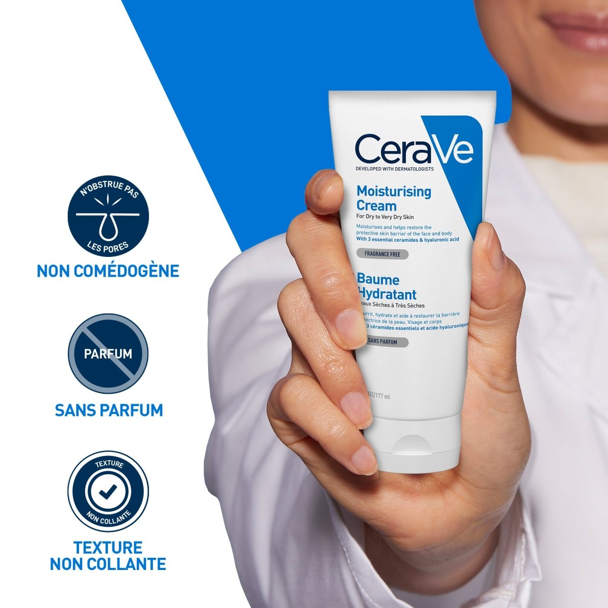 Baume hydratant 177 ml - Cerave | BeautyForYou.ma
