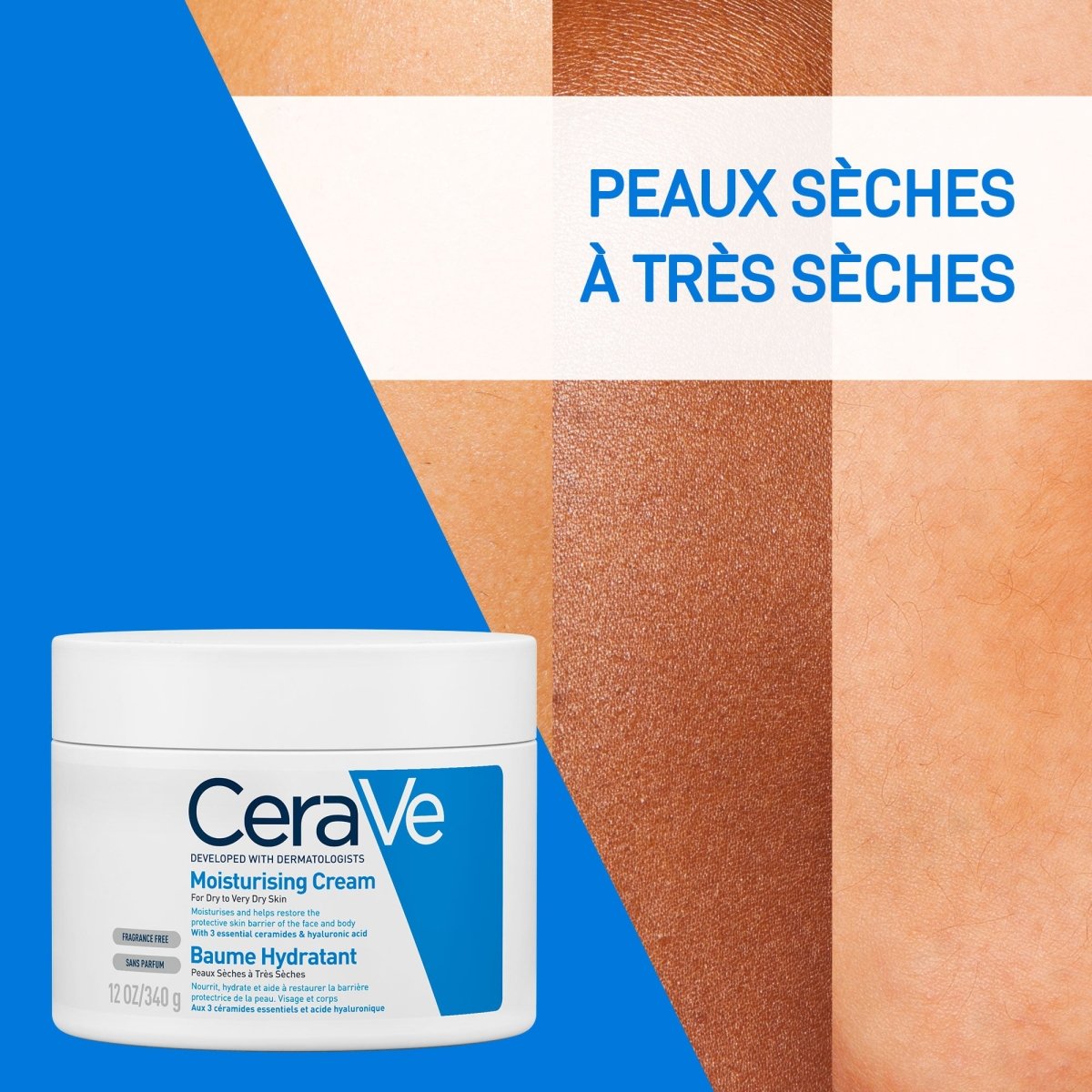 Baume hydratant 340 g - Cerave | BeautyForYou.ma