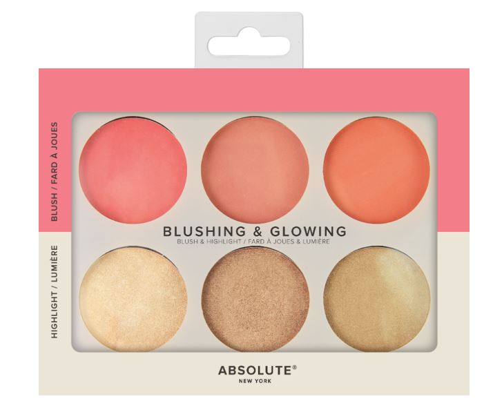 BLUSHING & GLOWING PALETTE LIGHT - ABSNY | BeautyForYou.ma