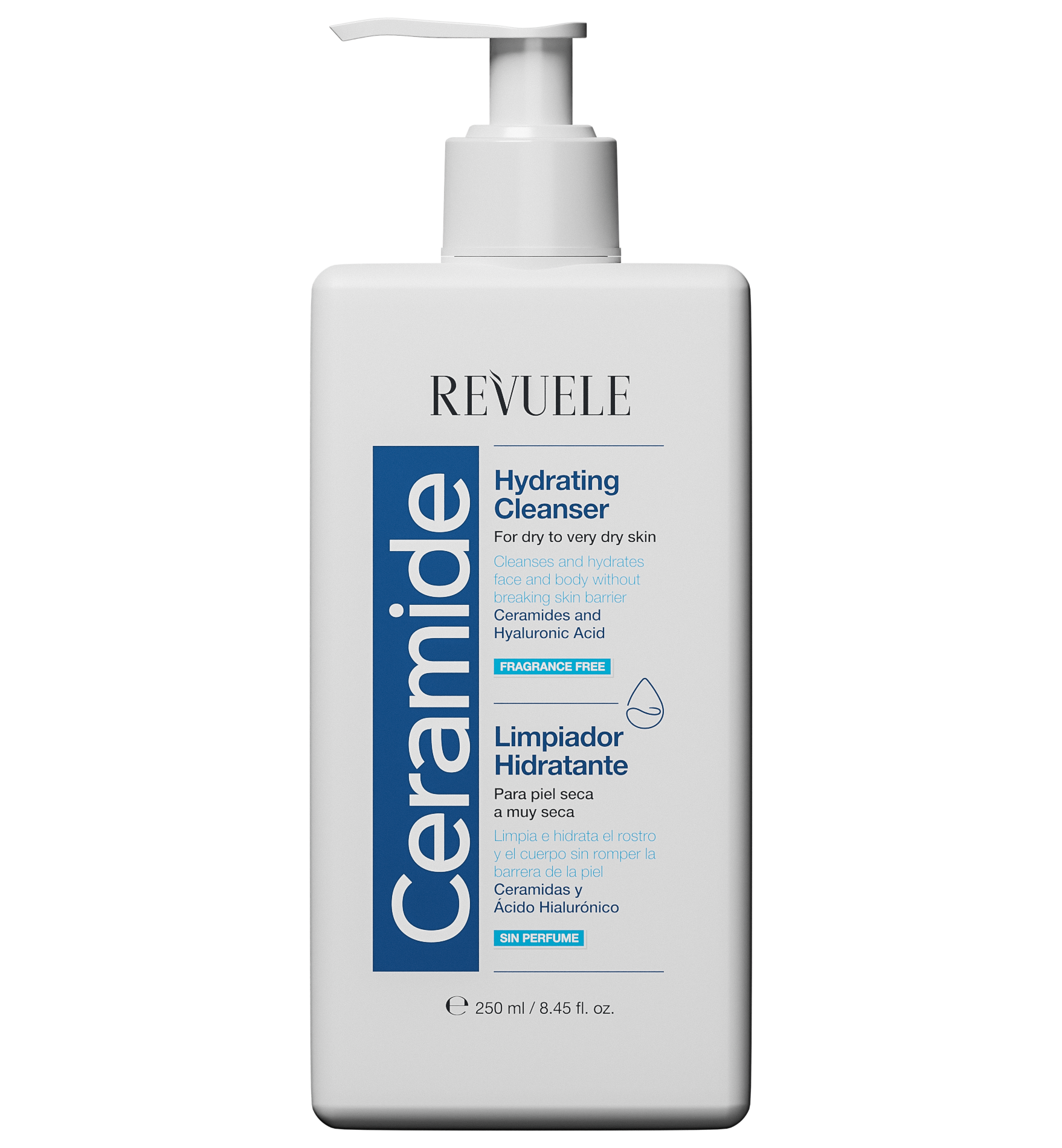 REVUELE CERAMIDE HYDRATING CLEANSER, 250ml