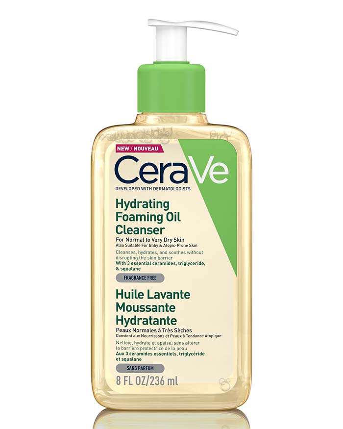 CeraVe Huile Lavante Moussante Hydratante 236 ML - Cerave | BeautyForYou.ma