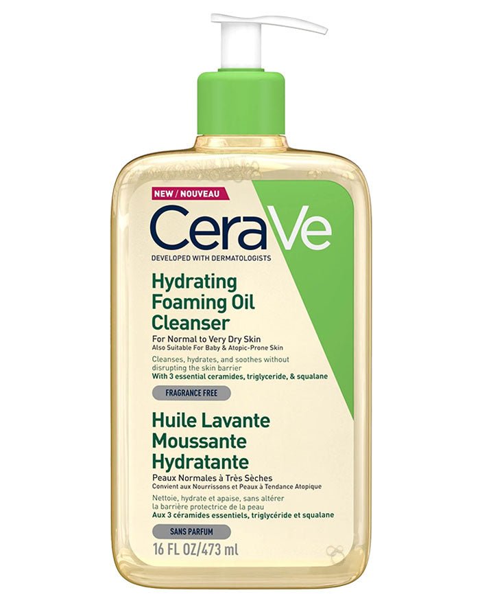 CeraVe Huile Lavante Moussante Hydratante 473 ML - Cerave | BeautyForYou.ma