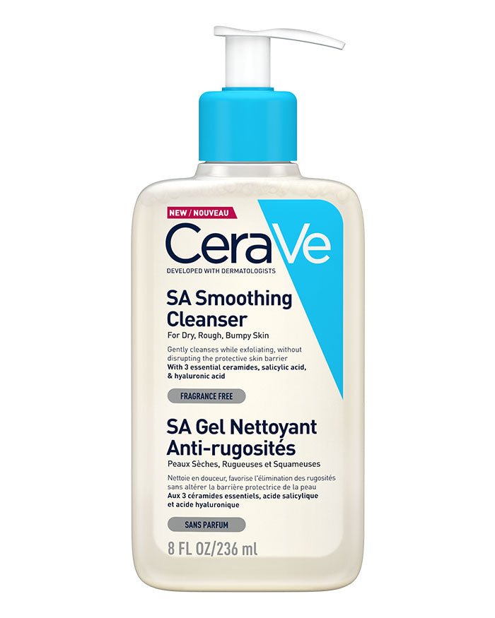 CeraVe Sa Gel Nettoyant Anti - rugosités 473 ML - Cerave | BeautyForYou.ma