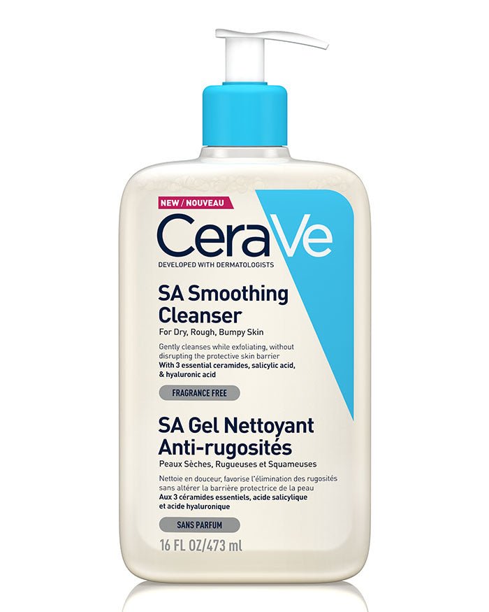 CeraVe Sa Gel Nettoyant Anti - rugosités 473 ML - Cerave | BeautyForYou.ma
