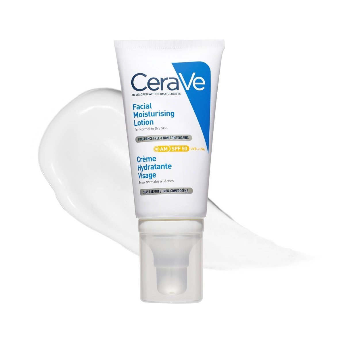Crème hydratante SPF50 52ml - Cerave | BeautyForYou.ma