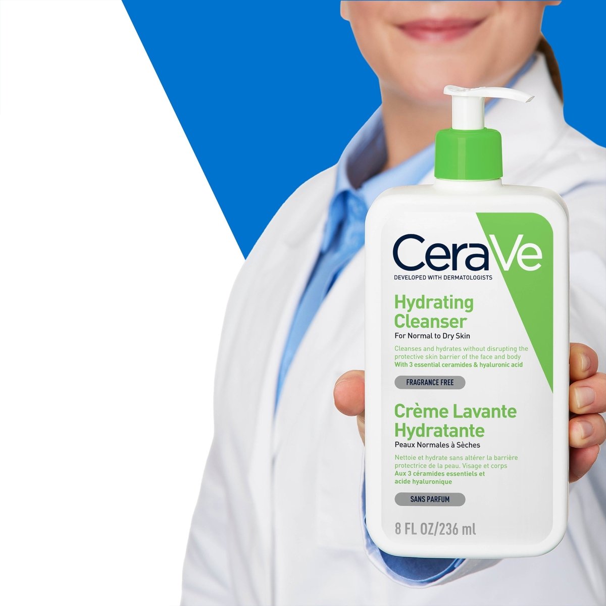 Crème lavante 236 ML - Cerave | BeautyForYou.ma
