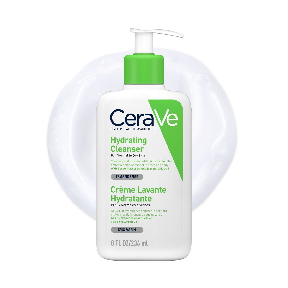 Crème lavante 236 ML - Cerave | BeautyForYou.ma