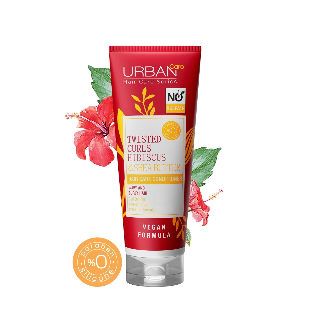 CURL HIBIS& SHEA NO SULF COND 250ml - URBAN CARE | BeautyForYou.ma