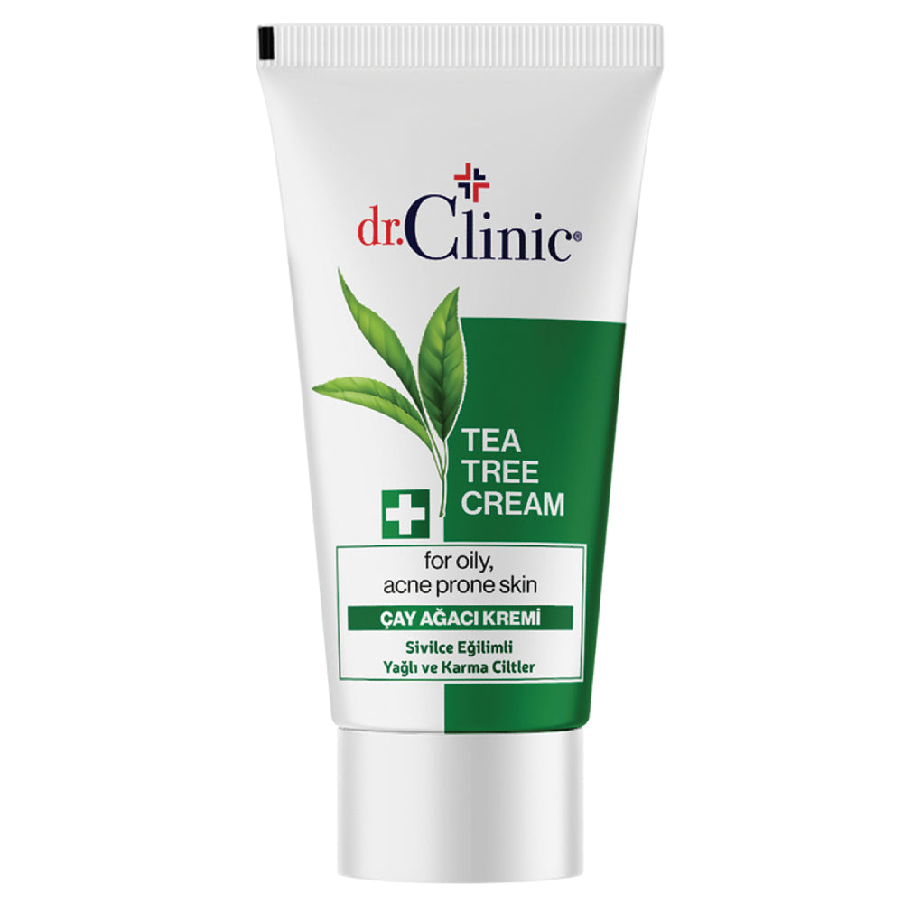 Dr. Clinic Crème Tea Tree | Peaux à Tendance Acnéique - Dr. Clinic | BeautyForYou.ma