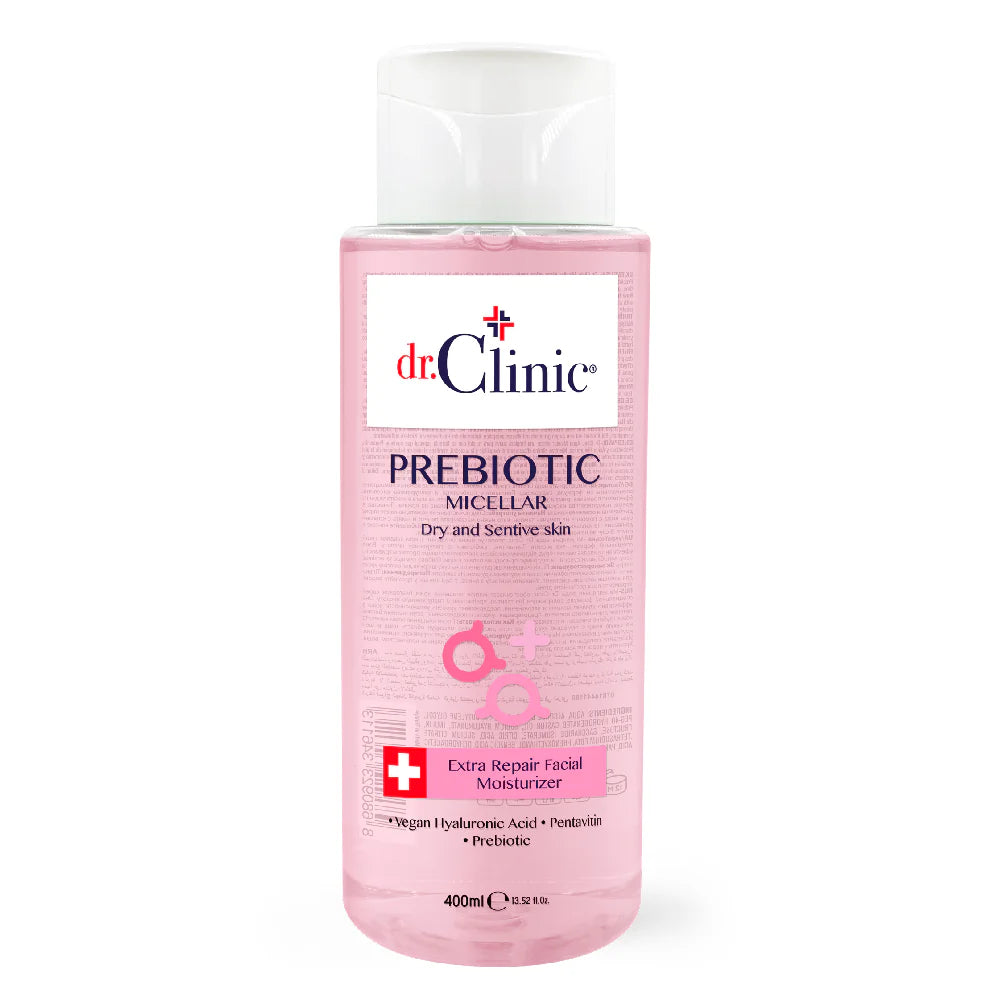 Dr. Clinic Eau Micellaire Prébiotique - Peaux Sensibles - Dr. Clinic | BeautyForYou.ma