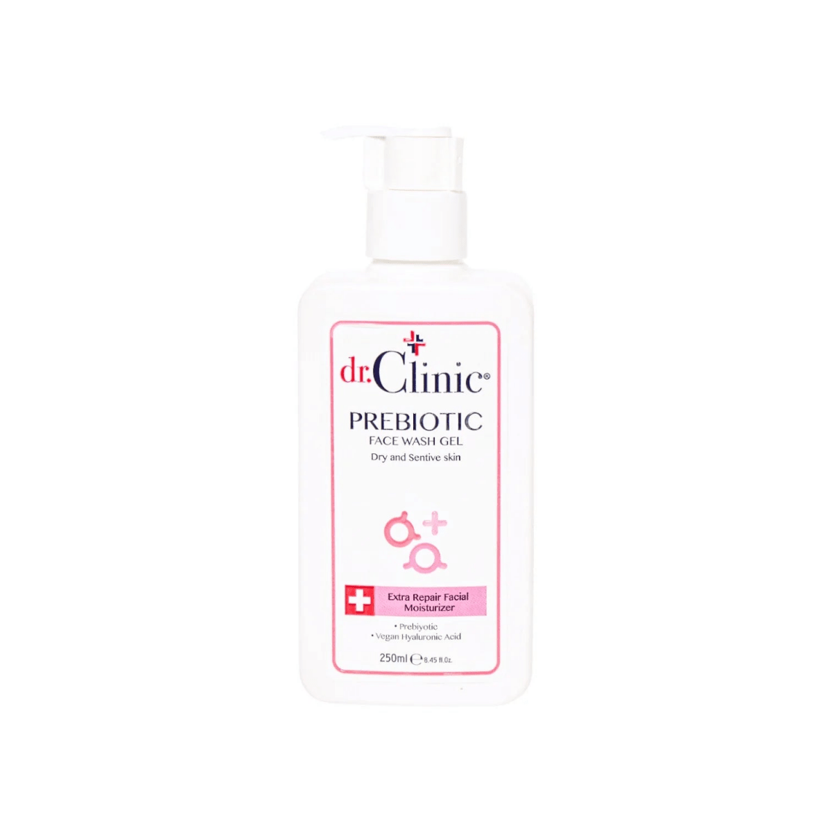 Dr. Clinic Gel Nettoyant Prébiotique - Peaux Sensibles - Dr. Clinic | BeautyForYou.ma