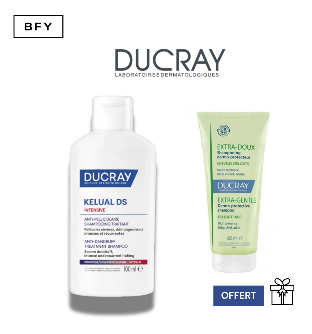 DUCRAY KELUAL DS SHAMPOING INTENSIF 100ML MV - DUCRAY | BeautyForYou.ma