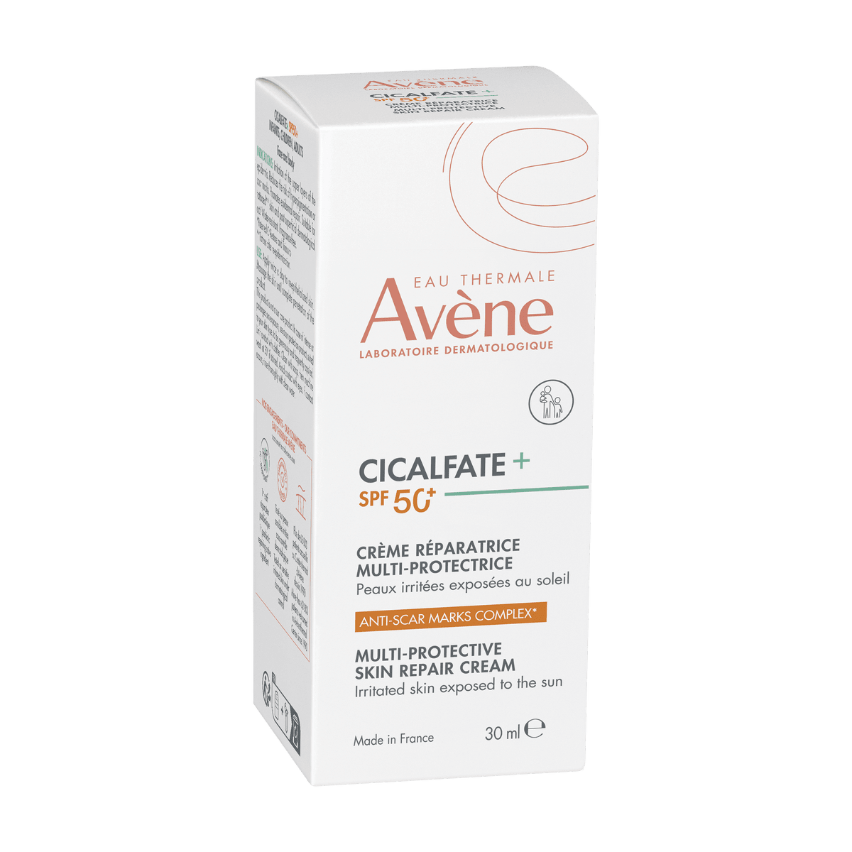 Eau Thermale Avène Cicalfate + Crème réparatrice multiprotectrice SPF 50+ - 20001465
