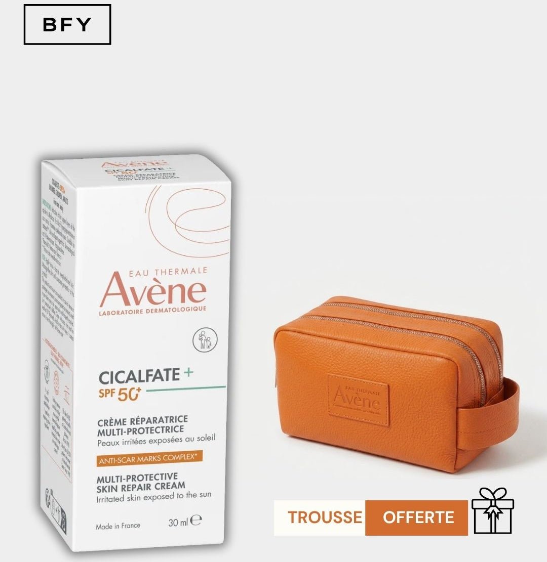 Eau Thermale Avène Cicalfate + Crème réparatrice multiprotectrice SPF 50+ - Avène | BeautyForYou.ma