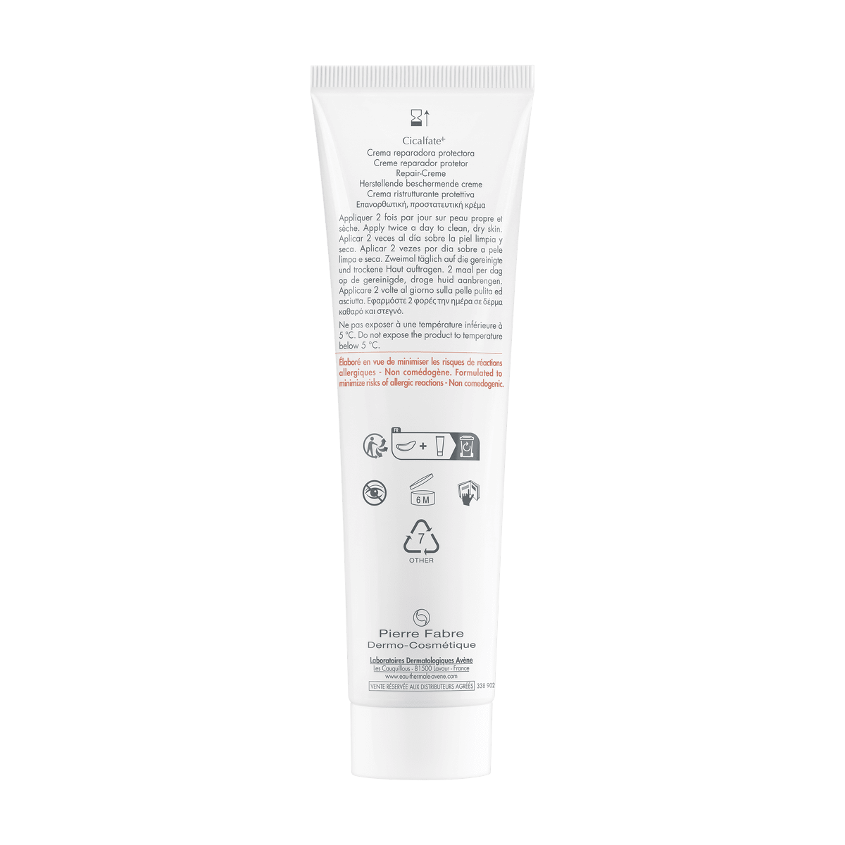 Eau Thermale Avène Crème réparatrice protectrice Cicalfate+ - 20000051