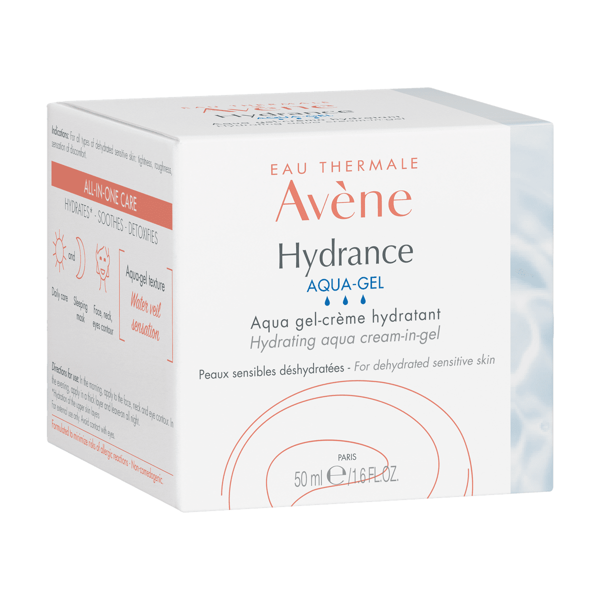 Eau Thermale Avène - Hydrance AQUA - GEL Aqua gel - crème hydratant - 20000079