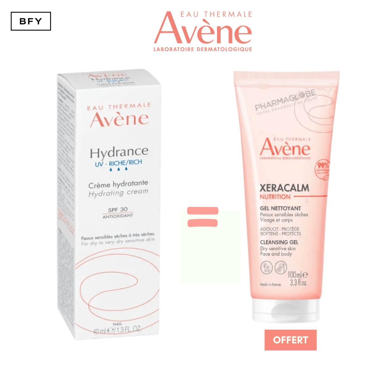 Eau Thermale Avène - Hydrance UV RICHE Crème hydratante - Avène | BeautyForYou.ma
