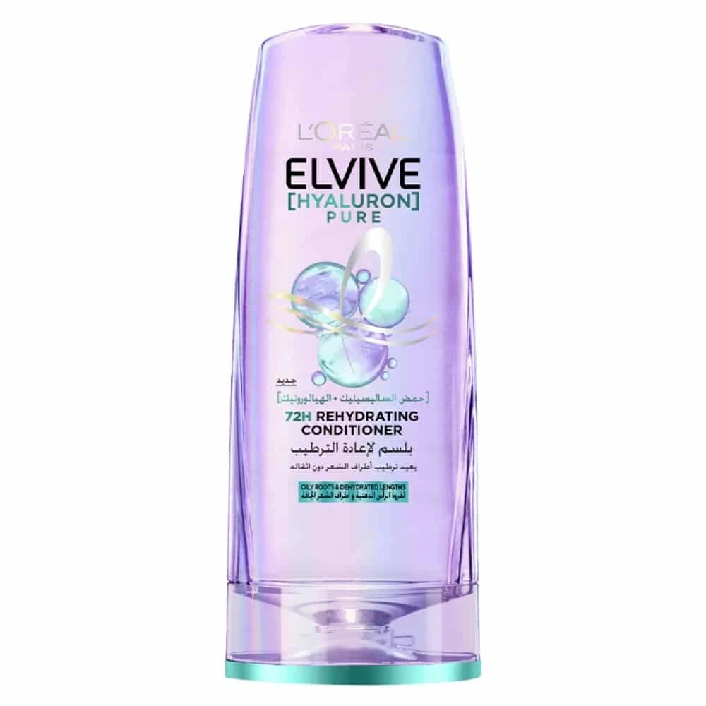 ELSEVE - Hyaluron Pure Apres-Shampoing Demelant Rehydratant 72h - 200ml