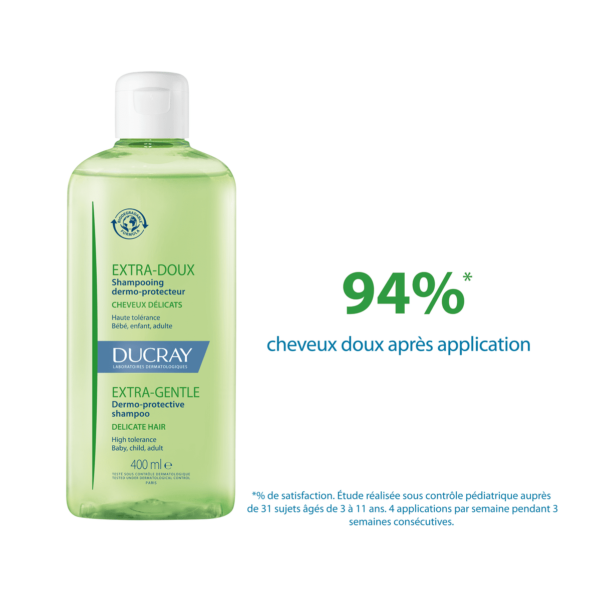 EXTRA - DOUX — Shampooing dermo - protecteur - DUCRAY | BeautyForYou.ma