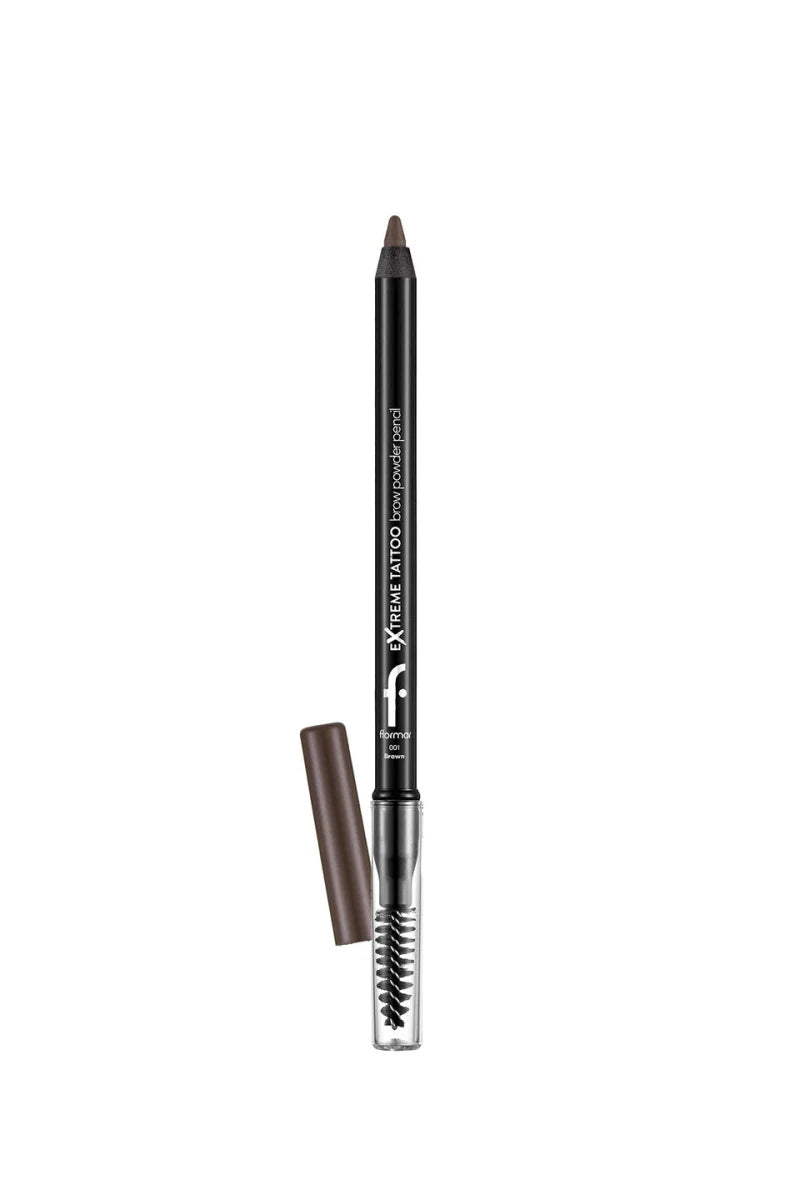 Extreme Tattoo BrowPowder Pencil MEDIUM BROWN, BRUN MOKA - Flormar | BeautyForYou.ma