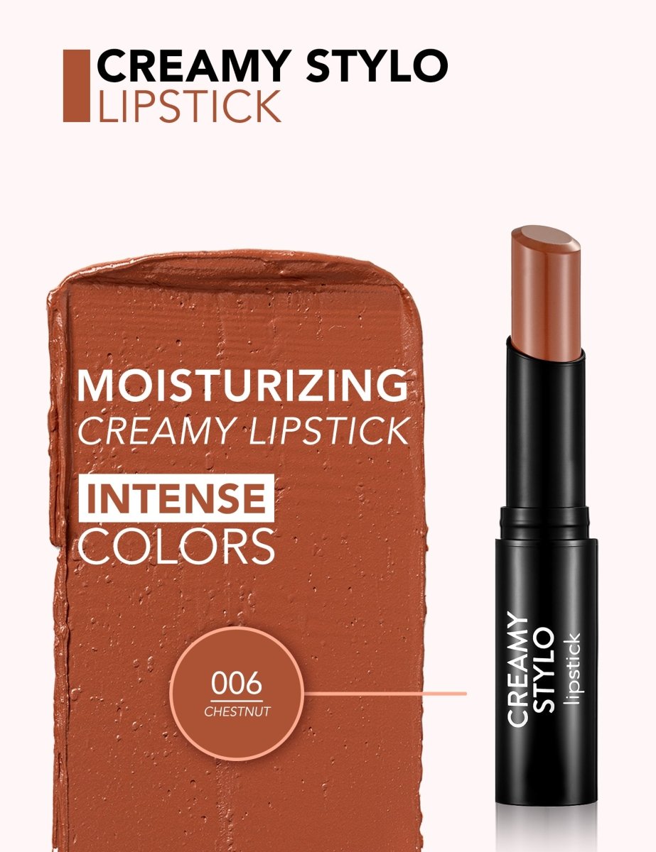 FLORMAR CREAMY STYLO SLS-006 CHESTNUT - Flormar | BeautyForYou.ma