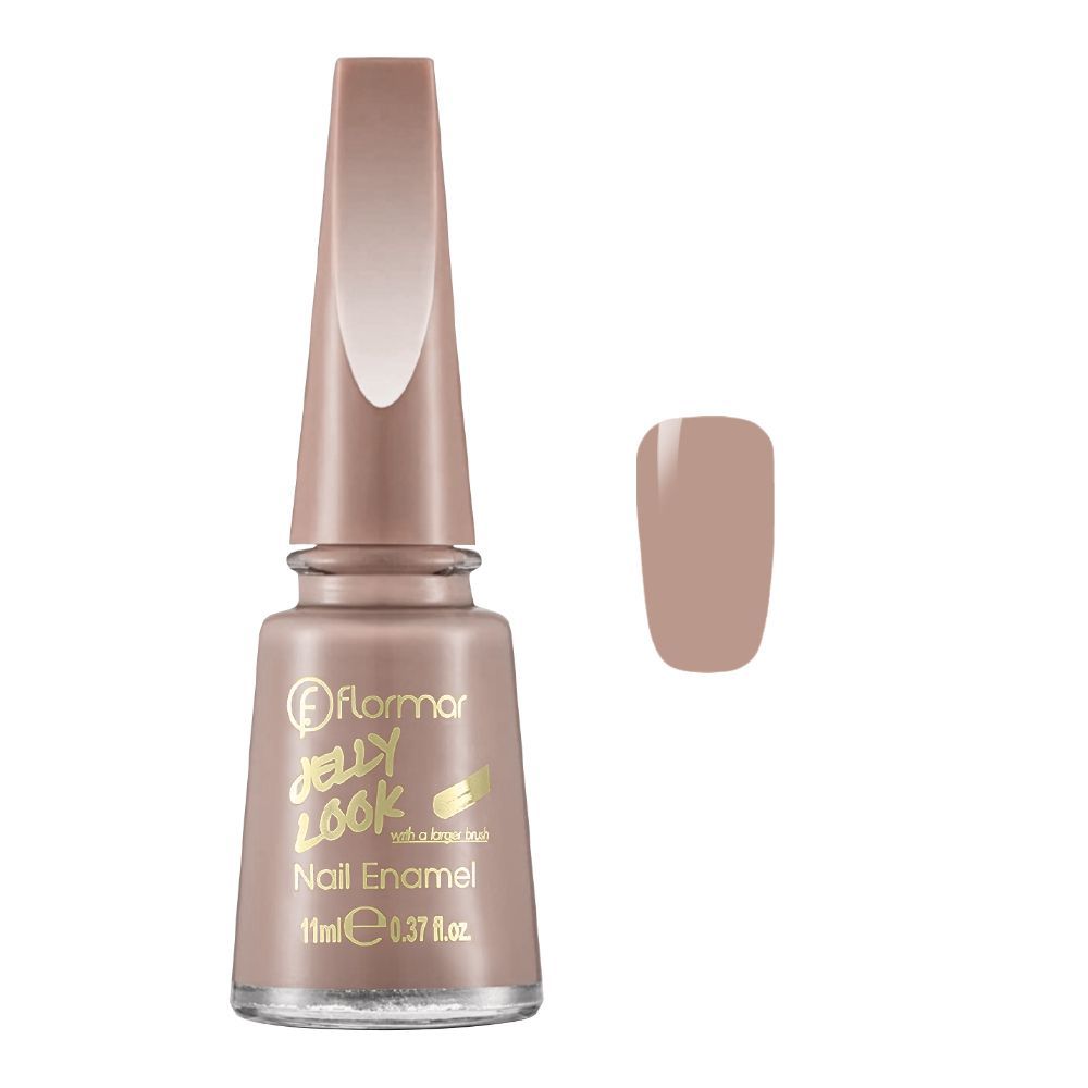 FLORMAR JELLY LOOK VERNIS 42MILKY ALMOND - Beauty For You | BeautyForYou.ma