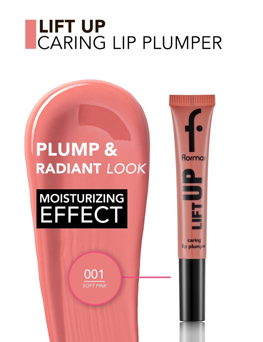 FLORMAR LIFT UP CARING LIP PLMPR-001 SOFT PINK - Flormar | BeautyForYou.ma