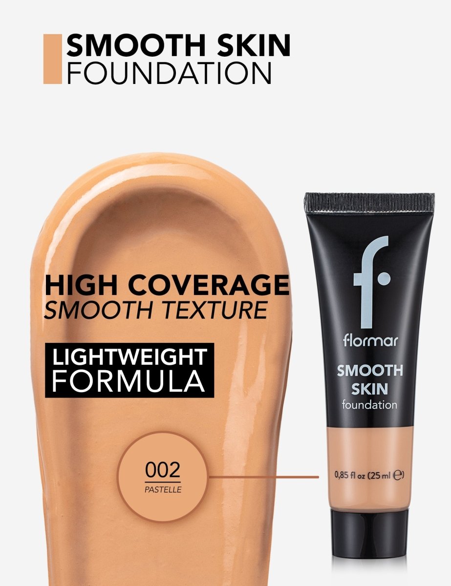FLORMAR SMOOTH SKIN FDT-002 PASTELLE - Flormar | BeautyForYou.ma