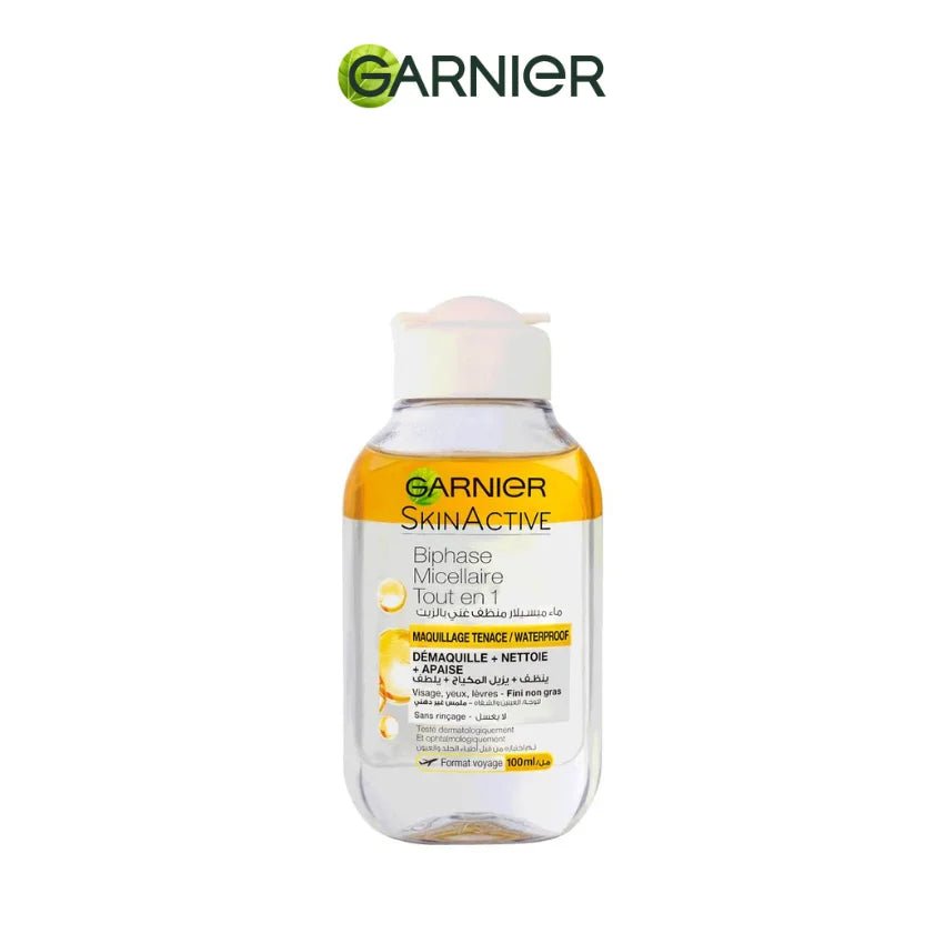 Garnier SkinActive – Eau micellaire Biphasé – 100ml - Garnier | BeautyForYou.ma