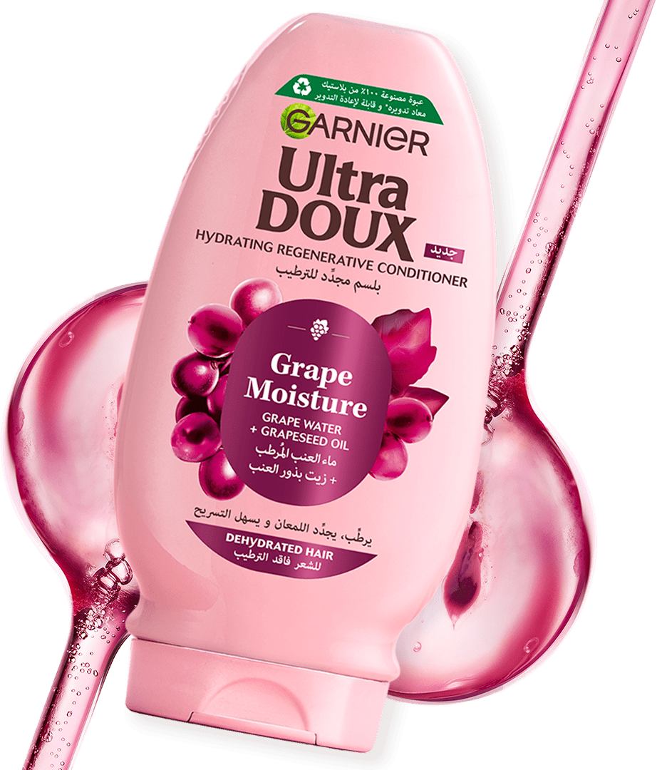 GARNIER ULTRA DOUX APRES SHAMPOING GRAPE MOISTURE 200ML - Garnier | BeautyForYou.ma
