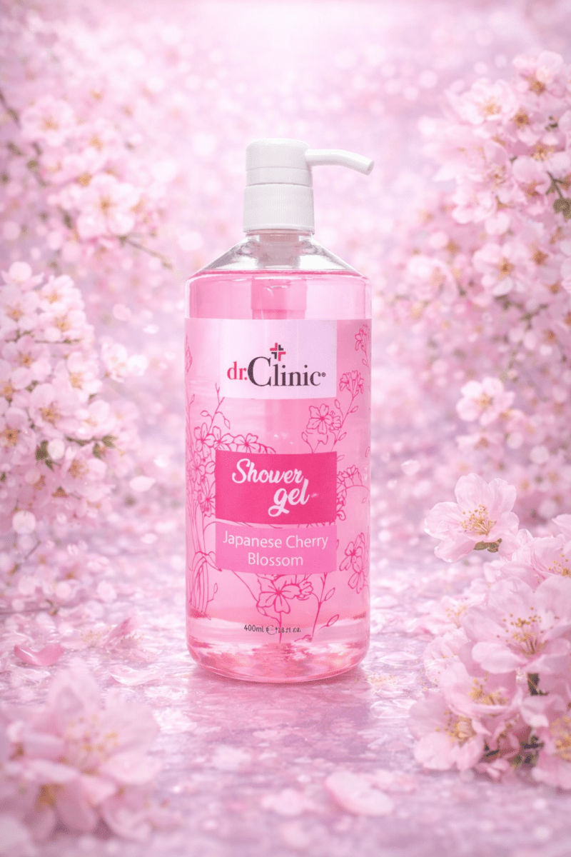 Gel Douche Fleur de Cerisier Japonais - Dr. Clinic | BeautyForYou.ma
