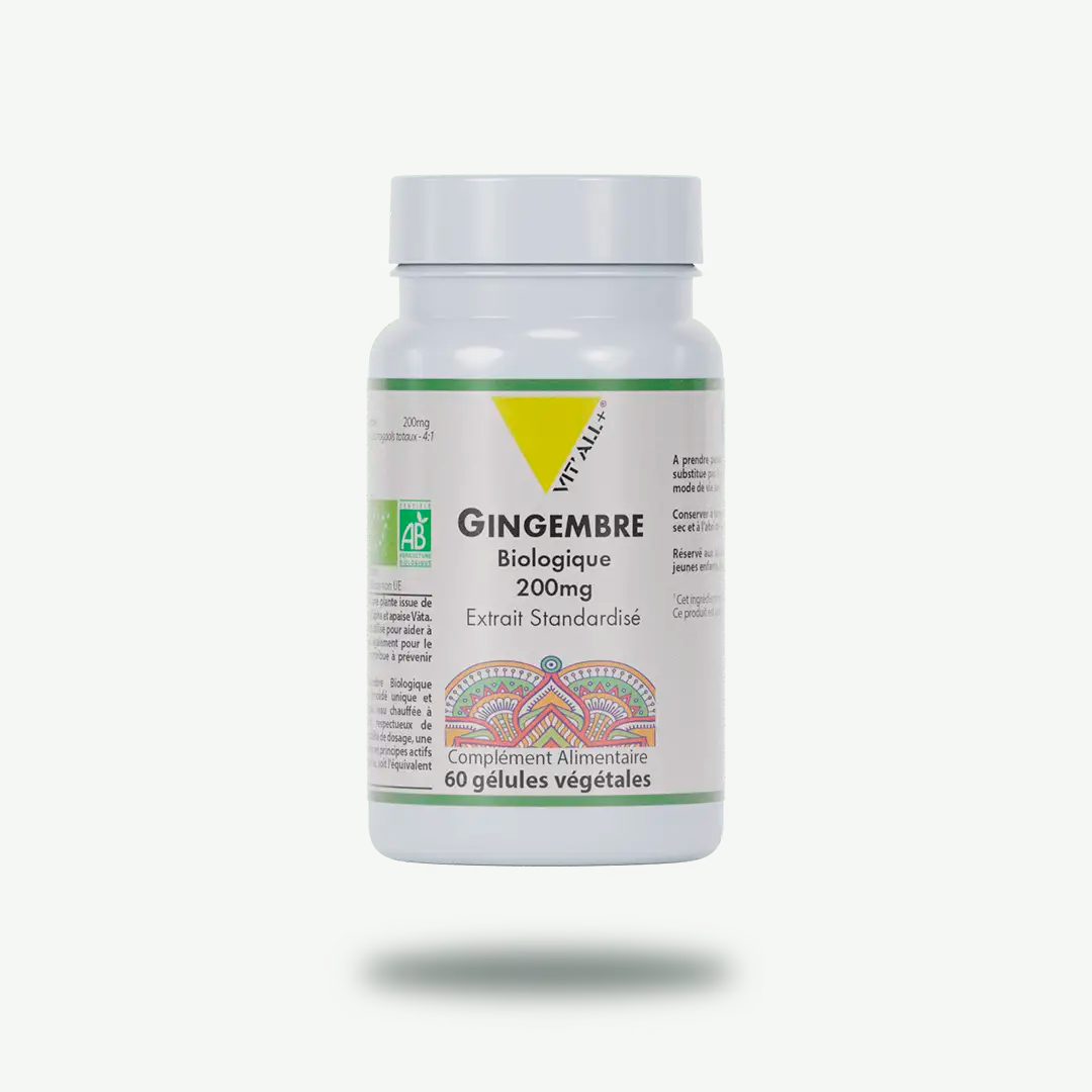 GING VITALL GINGEMBRE 200MG 60GEL