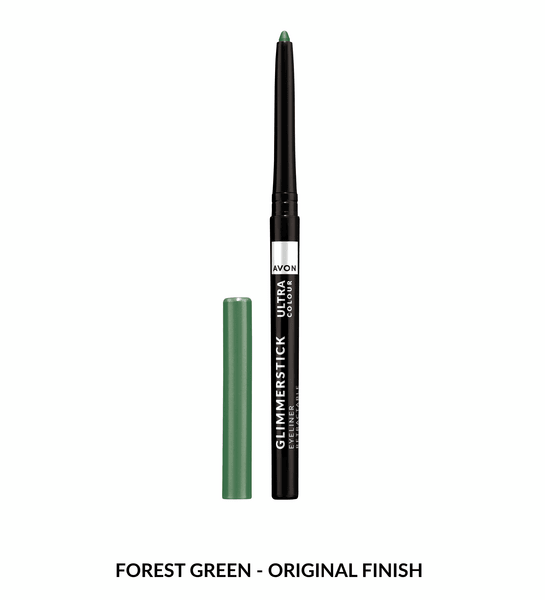 GLIMMERSTICK Crayon contour des yeux FOREST GREEN 0,28GR - Avon | BeautyForYou.ma