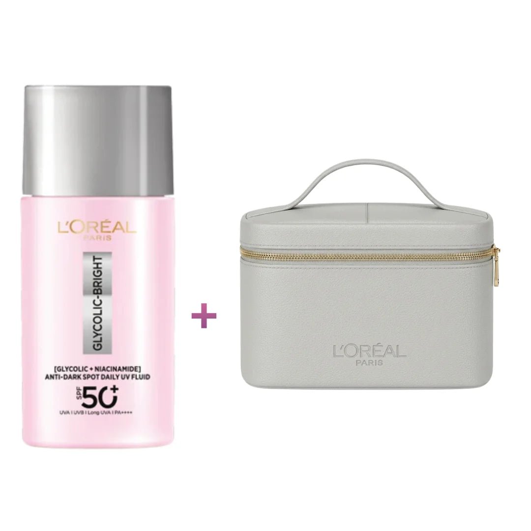 GLYCOLIC BRIGHT SPF 50= TROUSSE OFFERTE - L'Oréal Paris | BeautyForYou.ma