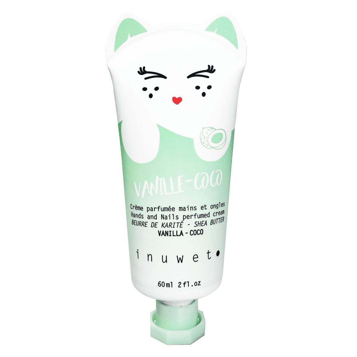 INUWET CREME MAINS CHAT COCO 60 ML - Inuwet | BeautyForYou.ma