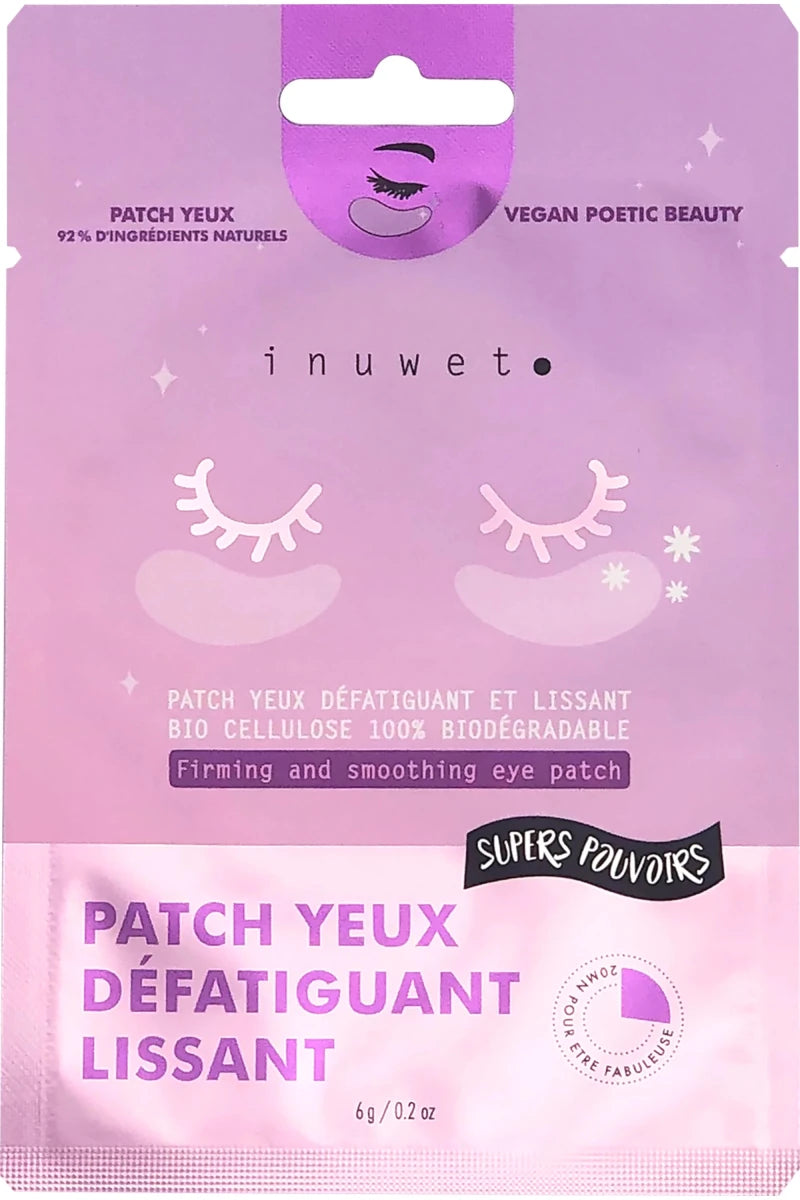 INUWET PATCH YEUX DEFATIGUANT APAISANT LISSANT - Inuwet | BeautyForYou.ma